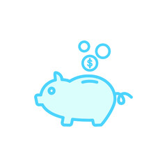 Illustration Vector Graphic of Piggy Bank icon