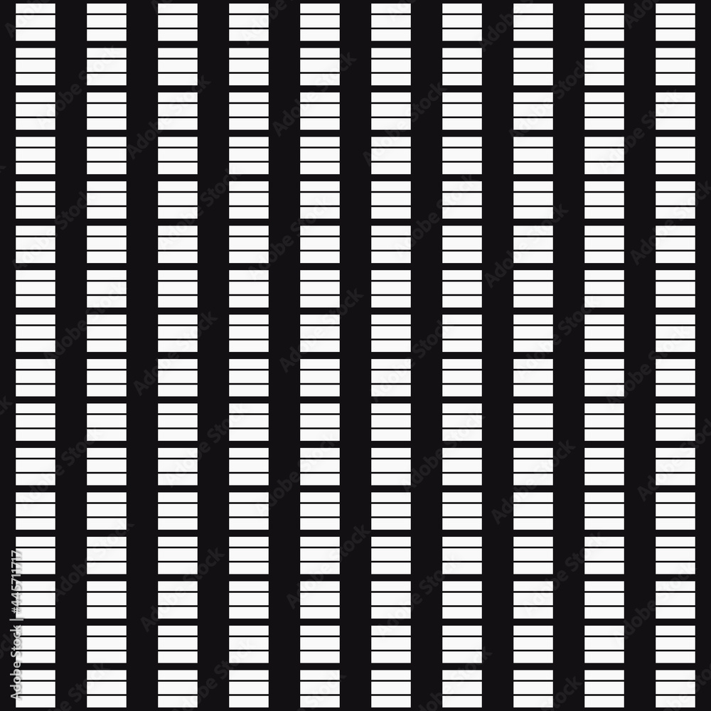 Poster White stiped columns. Vector simple vertical columns pattern.