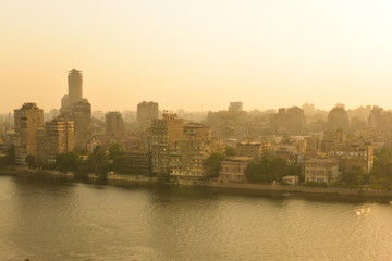 Fototapeta na wymiar city skyline, Cairo