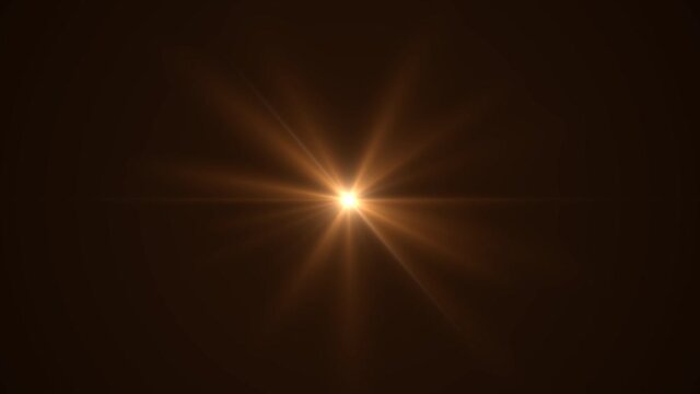 sun light lens flares art animation background