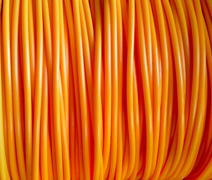 orange texture of parallel wires