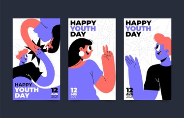 International Youth Day Instagram Stories Collection