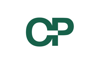 Alphabet Letters Initial Monogram Logo CP, PC, C AND P