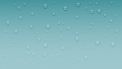 Humid Mist Water Droplets Background