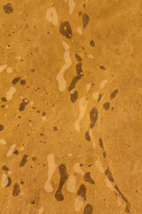 natural background texture of river sand under clear water