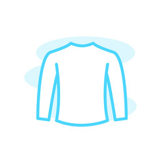 Illustration Vector Graphic of T-shirt icon