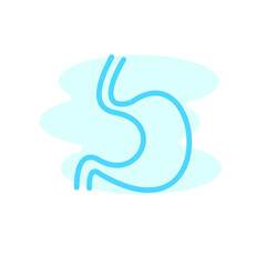 Illustration Vector Graphic of Stomach icon