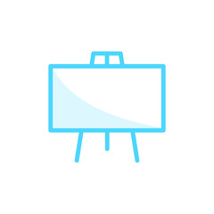 Illustration Vector Graphic of Whiteboard icon