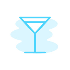 Illustration Vector Graphic of Wine Glass icon