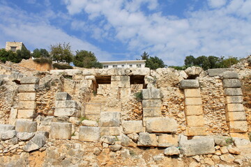 Fototapeta na wymiar Elaiussa Sebaste - the ruins of an ancient Roman city in the province of Mersin, turkey