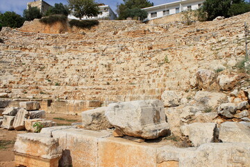 
Elaiussa Sebaste - the ruins of an ancient Roman city in the province of Mersin, turkey