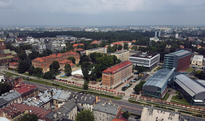Naklejka premium kampus kraków , UE Kraków , ekonomik