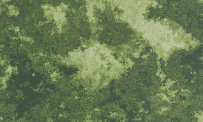 3D Abstract green weathered wall background.