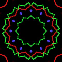 Indian floral pattern illustration design.