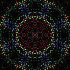 Indian floral pattern illustration design.