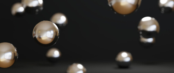 3D rendering of background. For show product. Showcase mockup.