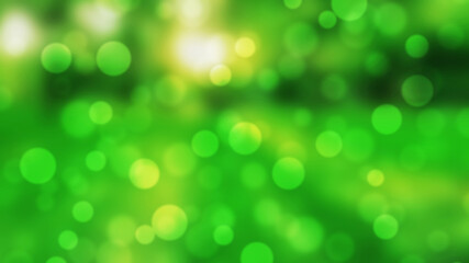 Abstract blur green color for background, blurred and abstract green bubble ,bokeh abstract  background. Bokeh background illustration.