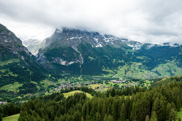 Aussicht in Grindelwald