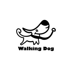 dog animal logo vector