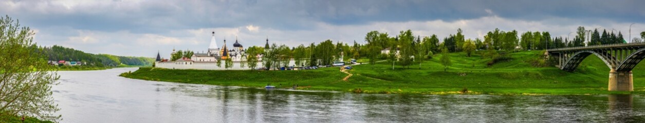 Holy Assumption Monastery in Staritsa, Russia