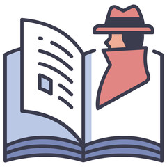mystery book icon