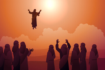 Ascension Day With Jesus Christ