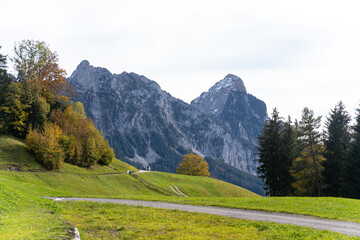 Obraz premium Blick vom Sattel in Richtung Schwyz