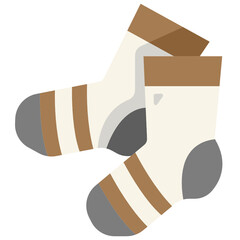 socks flat icon