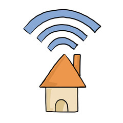 Home wifi sign