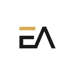 EA Initial letter monogram logo designs inspiration