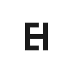 EH Initial letter monogram logo designs inspiration