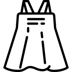 skirt line icon