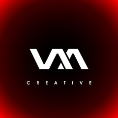 VAA Letter Initial Logo Design Template Vector Illustration