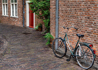Fototapeta na wymiar Nijmegen bicycle