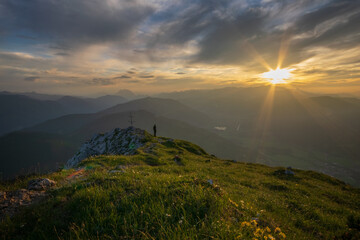 Sunset in der Steiermark