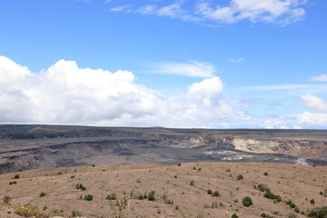 Fototapeta na wymiar Kilauea Volcano on the Big Island of Hawaii, Hawaii Volcanoes National Park 