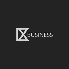 Modern unique creative B logo design, Minimal B initial based vector icon.