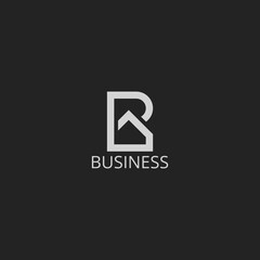 B real estate logo design. B letter icon design for real estate company. B home icon logo design. Real estate company logo design. Construction and real-estate company logo.