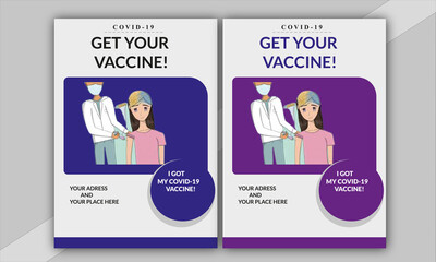 Covid-19 Vaccination Flyer Templates