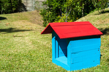 Dog house over the garden