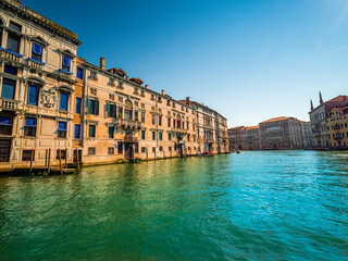 Venice City Shape with the grande water canal 
