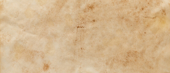Texture de la vieille surface de papier brun grunge - fond vintage