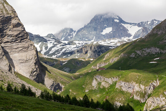 Almh&uuml;tte auf dem Weg zum Gro&szlig;glockner