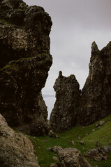 rock in the mountain