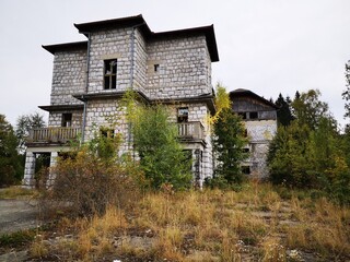 abandoned hotel Tara in serbia