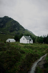 Fototapeta na wymiar village in the mountains