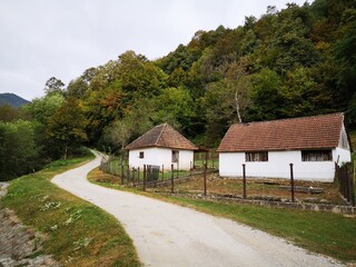 summer day in Bajina Basta Serbia