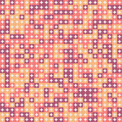 Abstract Geometric Pattern generative computational art illustration