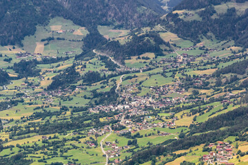 Obraz premium Vogelperspektive von Matrei, Österreich