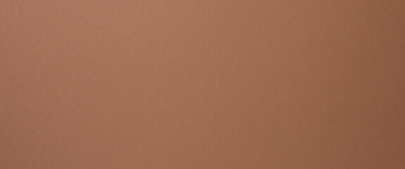 Blank cardboard craft brown background. Top view, flat lay. Banner